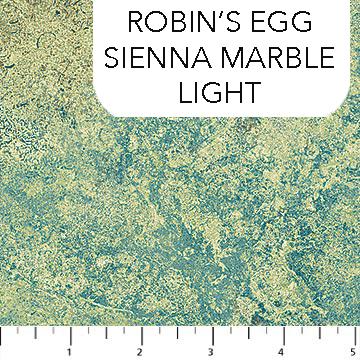 Robin's Egg Sienna Marble Light
