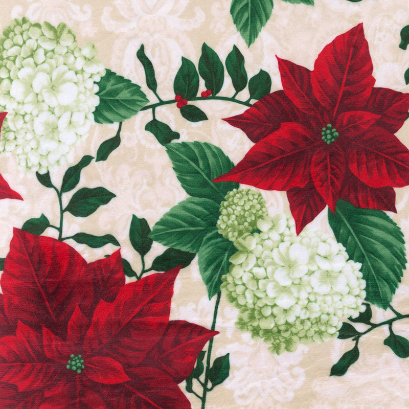SRKDY-21595-265 PARCHMENT || Holiday Flourish Minky