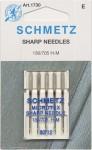 Schmetz Sharp / Microtex Machine Needle Size 80/12 5 pack