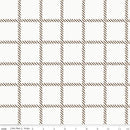 She Who Sews - Windowpane Plaid Off-White