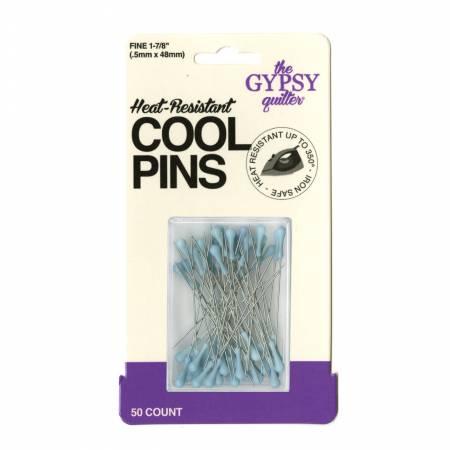 The Gypsy Quilter Cool Pins Boemian Blue  50pc