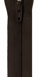 Black Walnut 14in Bulk YKK Zip - Fabric Bash