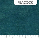 Canvas Flannel Peacock - Fabric Bash