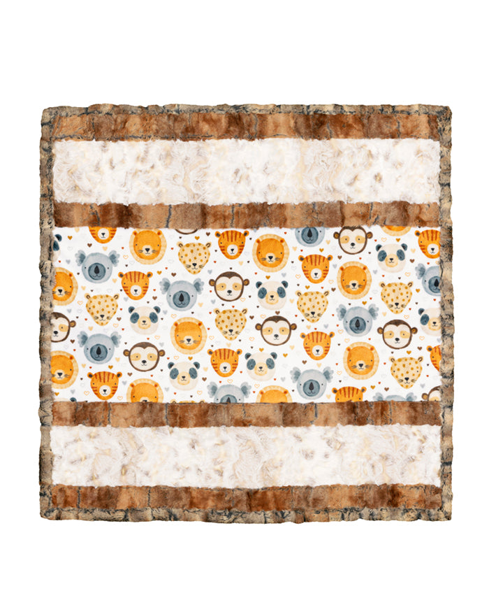 Wee One Cuddle Kit - Furever Friends 27"x27"