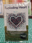 Exploding Hearts Quilt Pattern - Fabric Bash