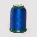KingStar Metallic 1000 Meter Embroidery Thread - Dark Blue (MA5)