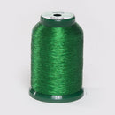 KingStar Metallic 1000 Meter Embroidery Thread - Green (MA3) - Fabric Bash