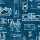 SRKD-21508-4 Blue - Fabric Bash